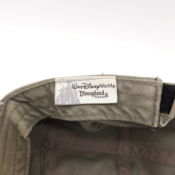 Disney Parks Disneyland Resort Tan Beige Strapback Womens Painters Cadet Hat Cap - Picture 8 of 9